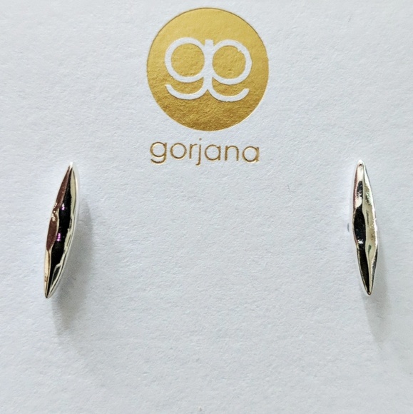Gorjana Jewelry - NWT Gorjana Dainty Silver Bar Studs